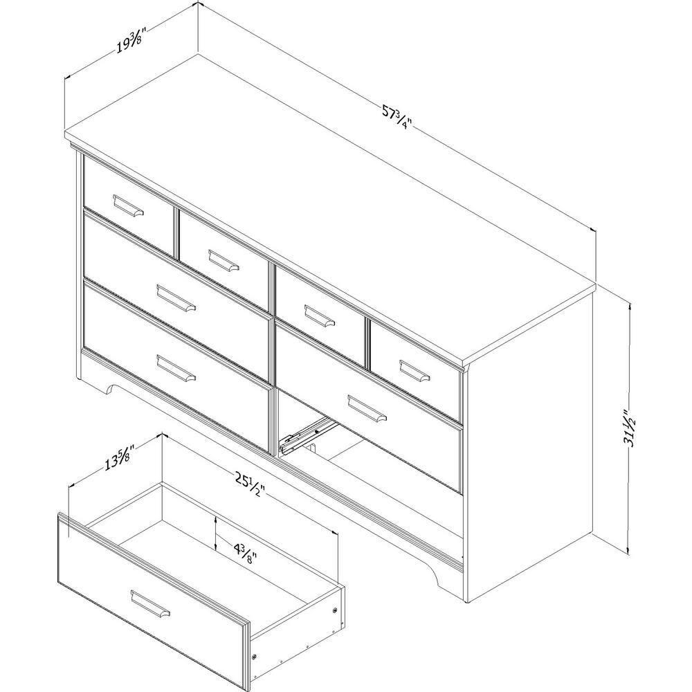 Versa 6-Drawer Dresser