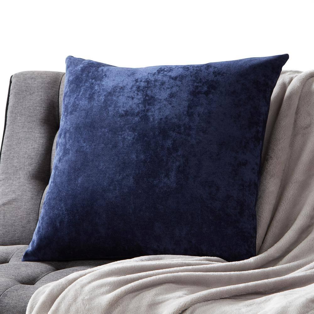 Velvet Polyester Throw Pillow