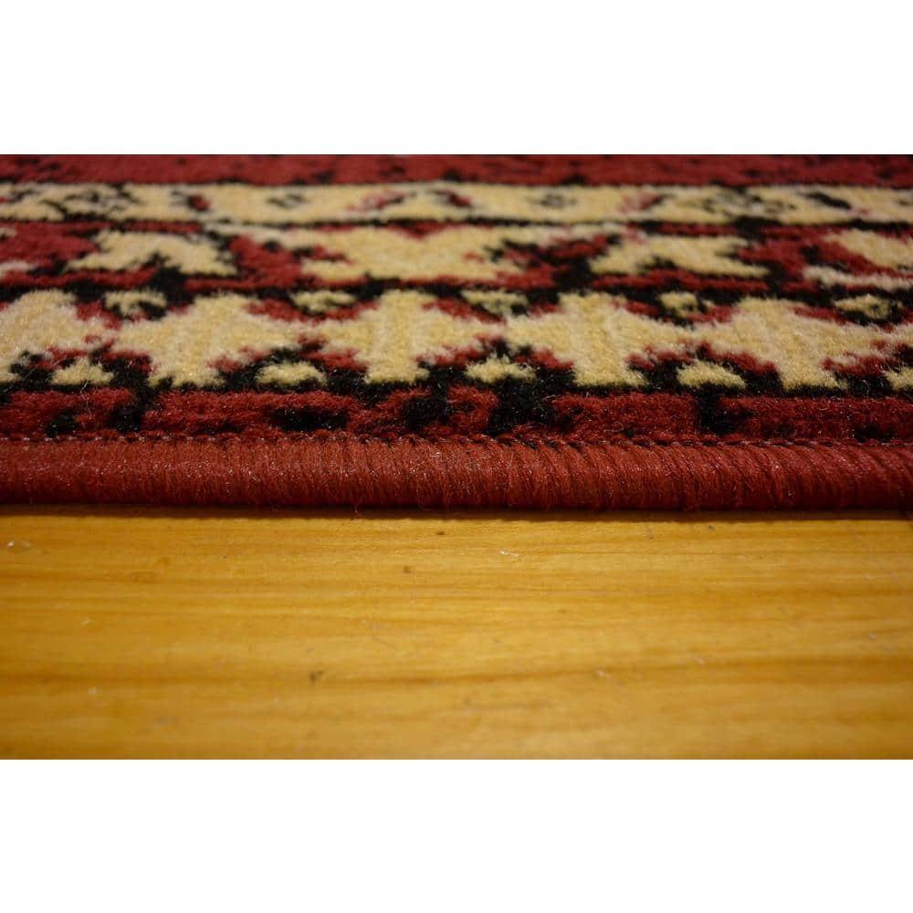 Unique Loom 2' 0 x 3' 1 Red Taftan Oasis Area Rug