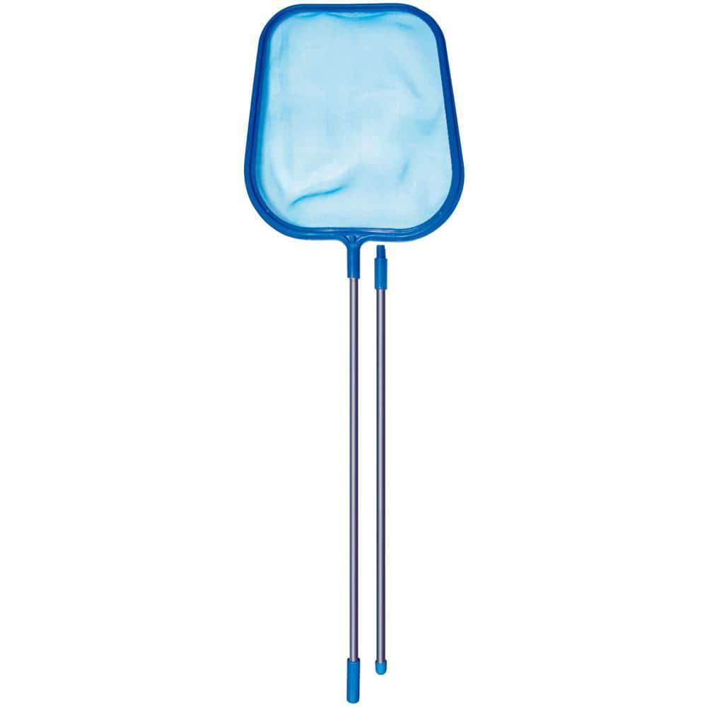 Poolmaster Swimming Pool Leaf Skimmer with 4" 2pc Pole - Essential Collection