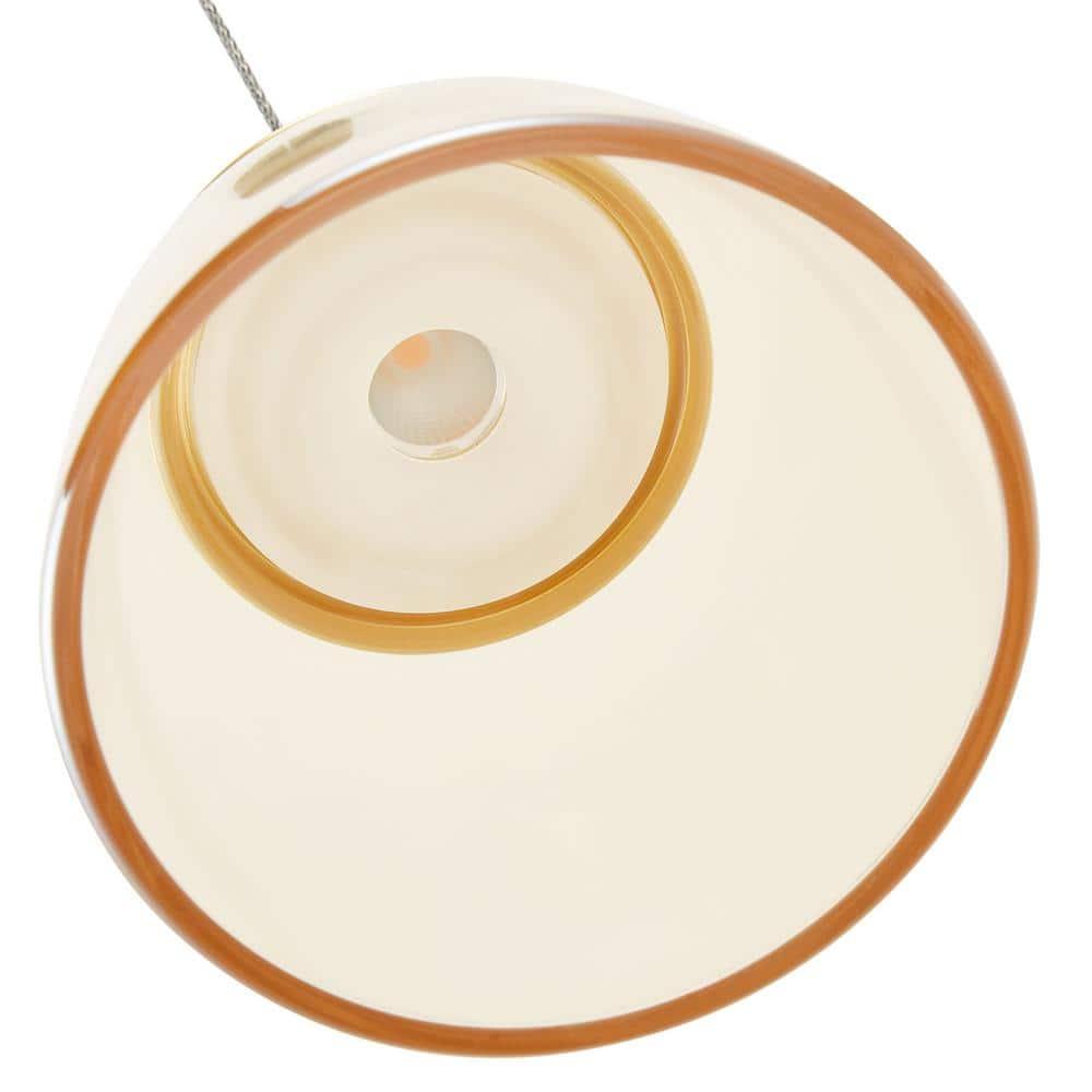 VONN Lighting Roma 5-in 100-277V 1-Light ETL Certified Integrated LED Height Adjustable Pendant Lighting