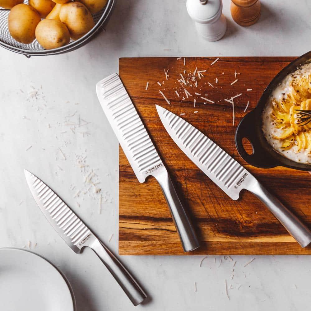 Schmidt Brothers Cutlery Jet Black 4-Piece Steak Knife Set