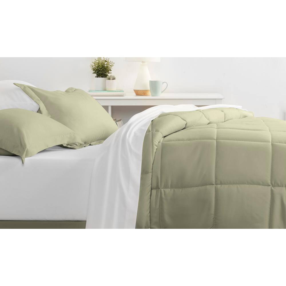 IEnjoy Home Simply Soft 8 Piece Microfiber Complete Bedding Set