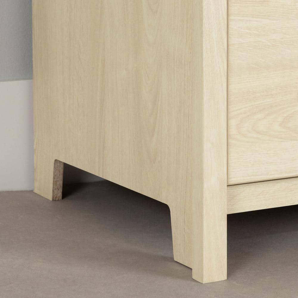 Cotton Candy 3-Drawer Dresser with Storage Baskets