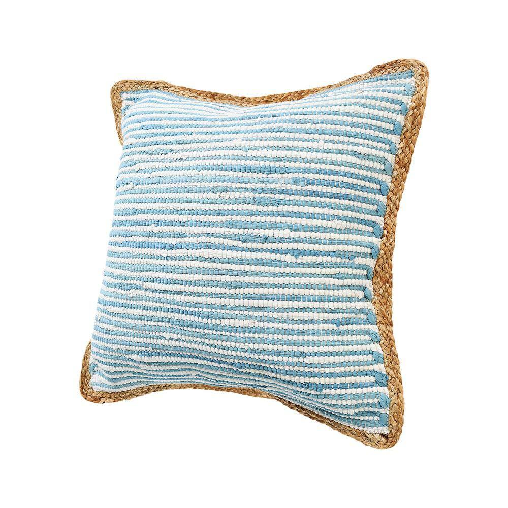 Beachcrest Home™ Chindi Handmade Striped Throw Pillow