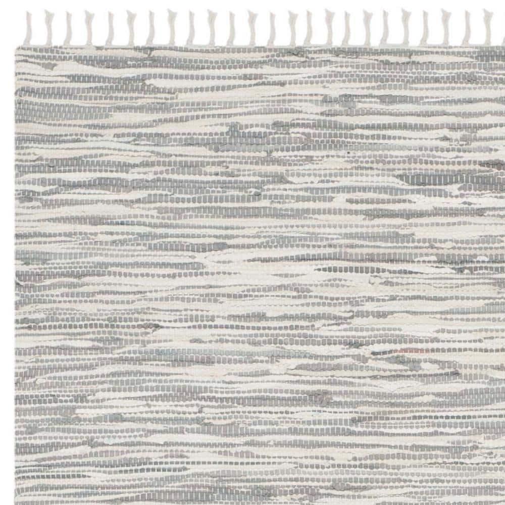 Montauk MTK753 Hand Woven Indoor Area Rug - Silver - 8'x10' - Safavieh.