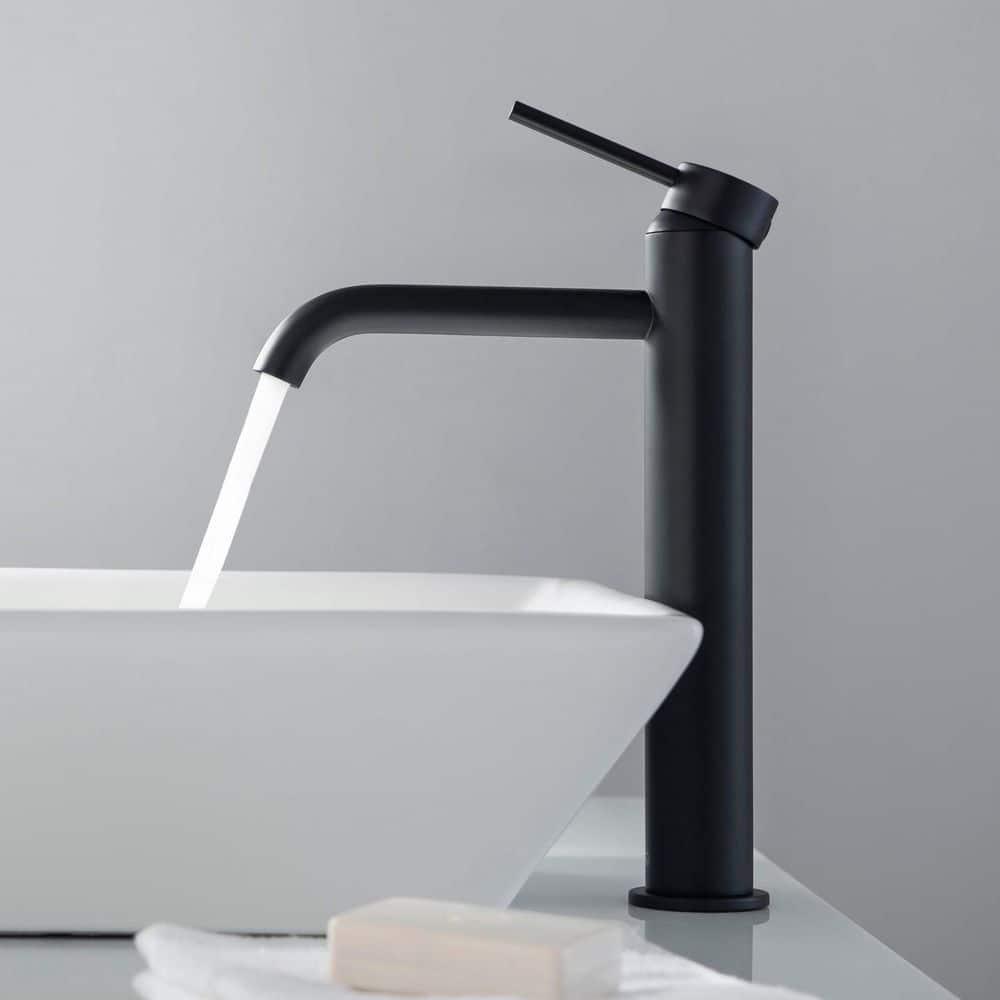 Circular Vessel Sink Faucet Single-handle Bathroom Faucet