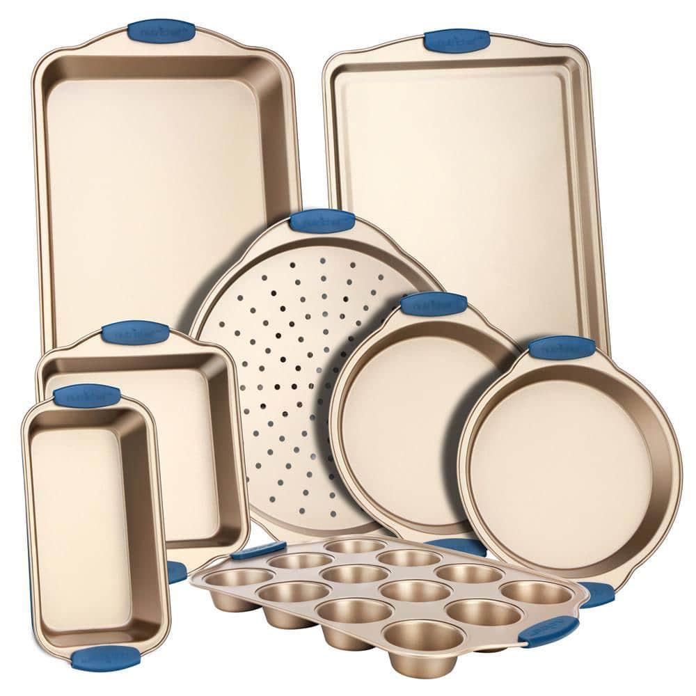 Nutrichef 8 Piece Non-Stick Steel Bakeware Set & Reviews | Wayfair