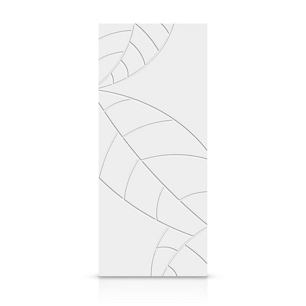 Calhome Hollow Paneled Painted Slab Door