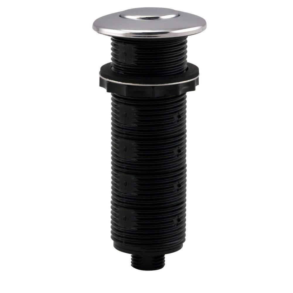 Westbrass Sink Top Waste Disposal Replacement Air Switch Trim Only, Flush Button