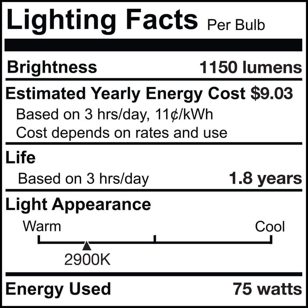 Bulbrite  Pack of (5) Dimmable Clear T8 Medium (E26) Halogen Mini Clear 75 Watt
