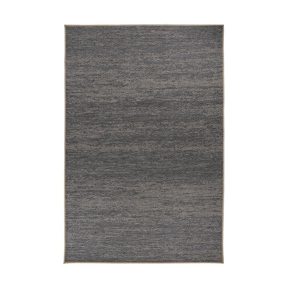 World Rug Gallery Contemporary Abstract Indoor/Outdoor Area Rug - Gray 5' x 7'
