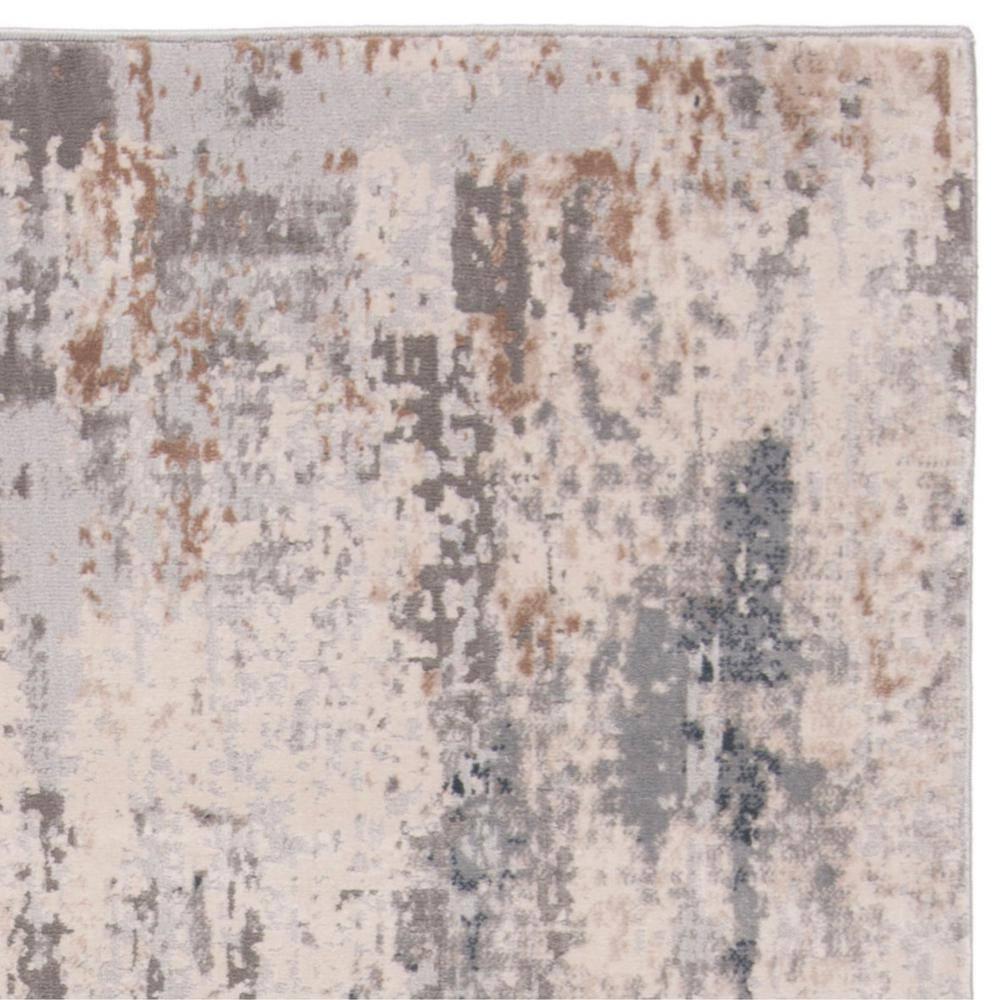 Invista INV432 Power Loomed Area Rug - Cream/Grey - 4'x6' - Safavieh.