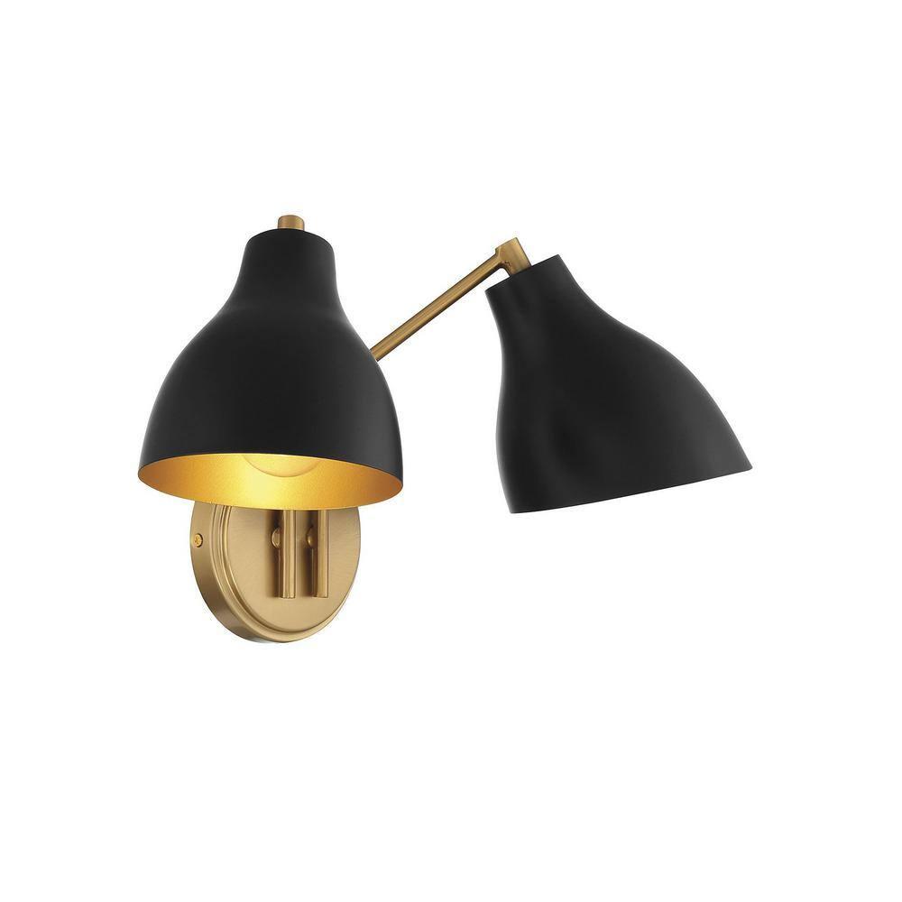 Elyse 2 Light Dimmable Armed Sconce