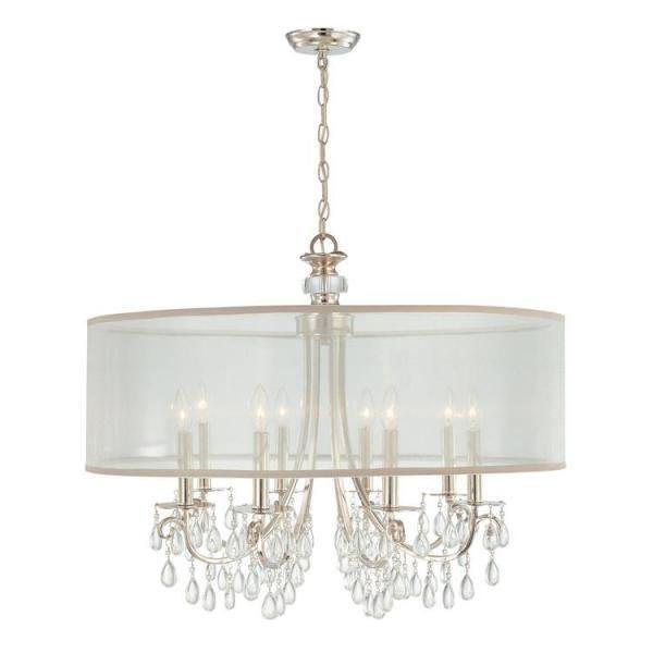 Crystorama Lighting - Eight Light Chandelier - Chandelier - Hampton - Eight