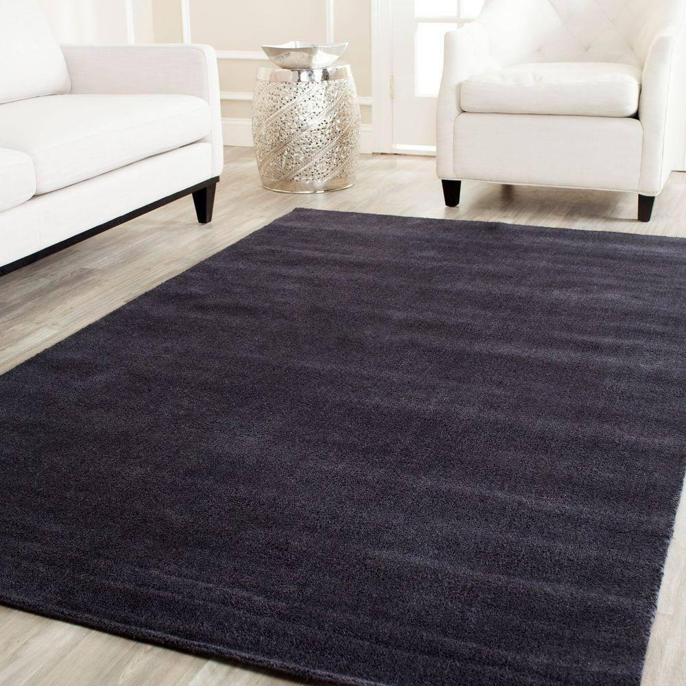 Himalaya HIM610 Handmade Area Rug - 4'x6' - Black - Safavieh