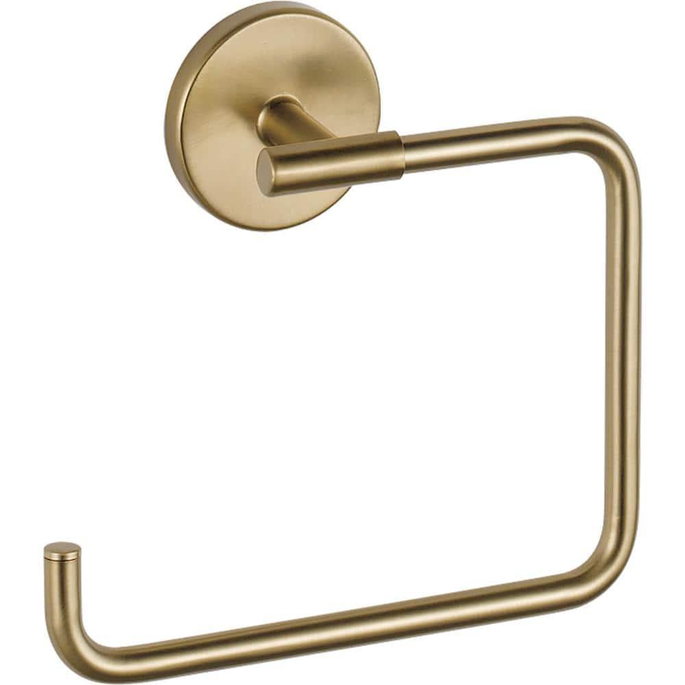 Trinsic Wall Mount Square Open Towel Ring Bath Hardware Accessory
