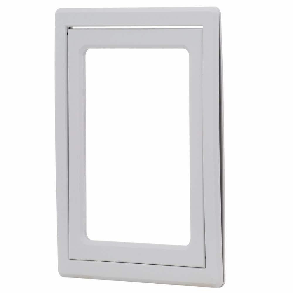 Ideal Pet Screen Fit Pet Door for Screen Doors with Clear Plastic Flap, Medium