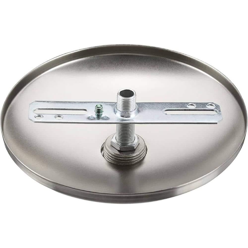 Aspen Creative 21511-12 Canopy Kit, 5"D with Collar Loop, 1" Center Hole, Oil Rubbed Bronze, 2PK