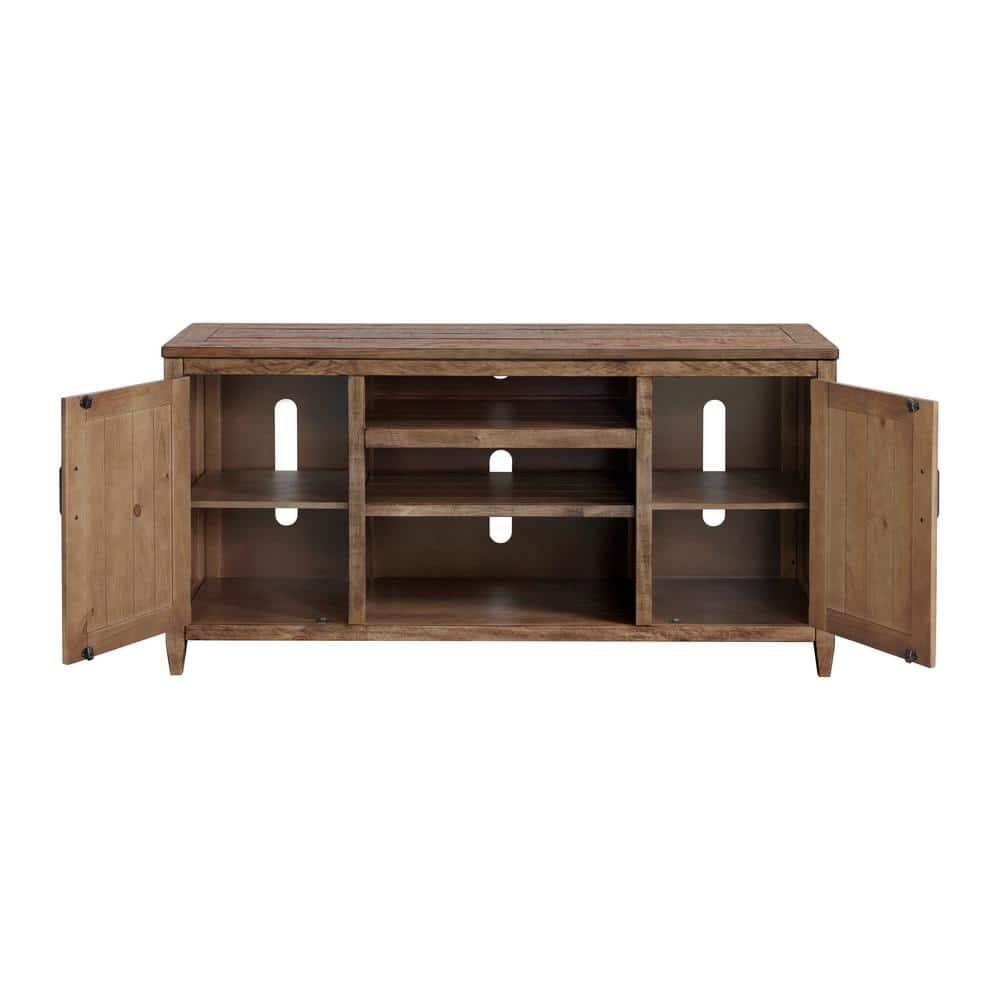 Martin Svensson Home Napa Solid Wood 65" TV Stand Natural