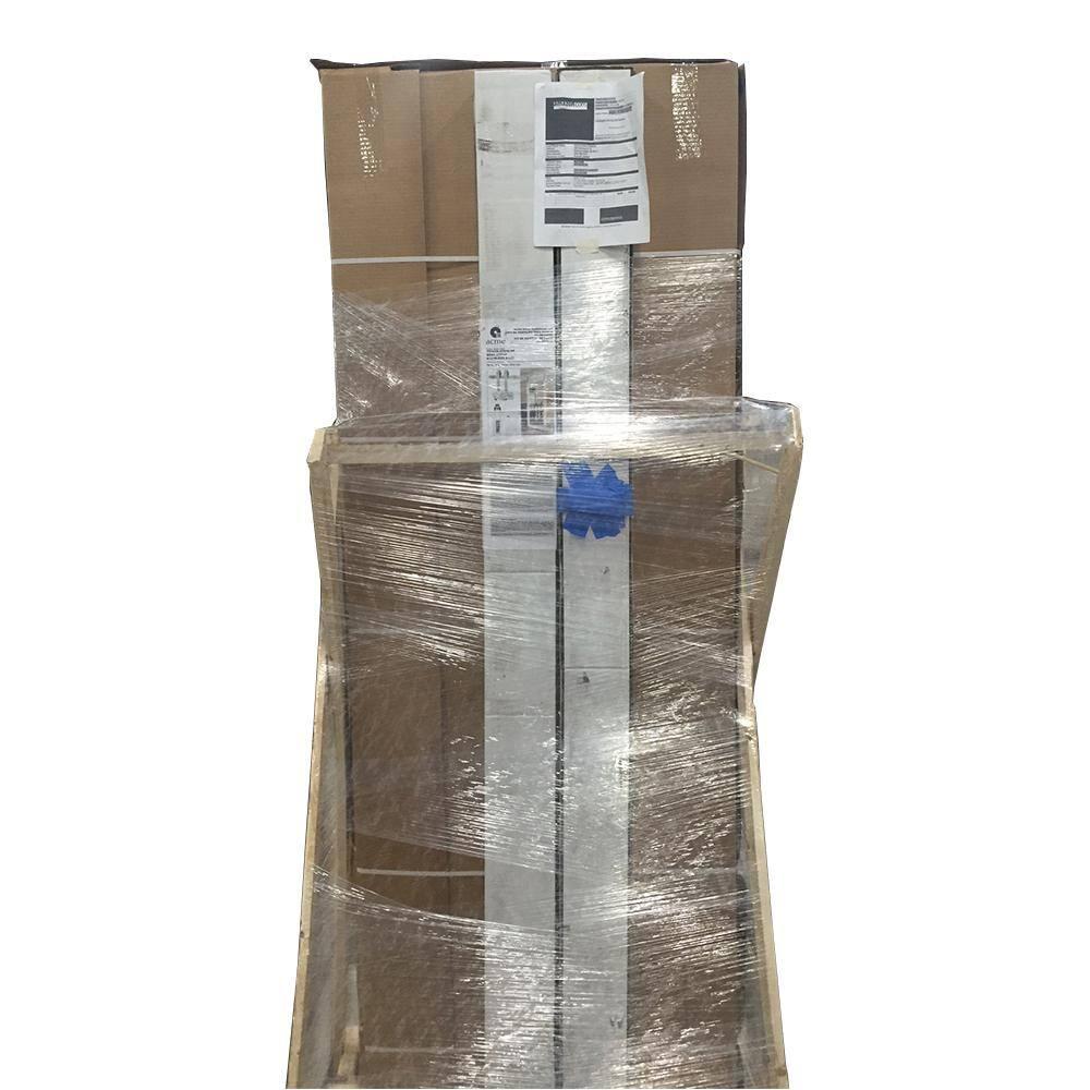 MMI DOOR Door Hinge 80'' Solid + Manufactured Wood Paneled with Installation Hardware Kit Barn Door