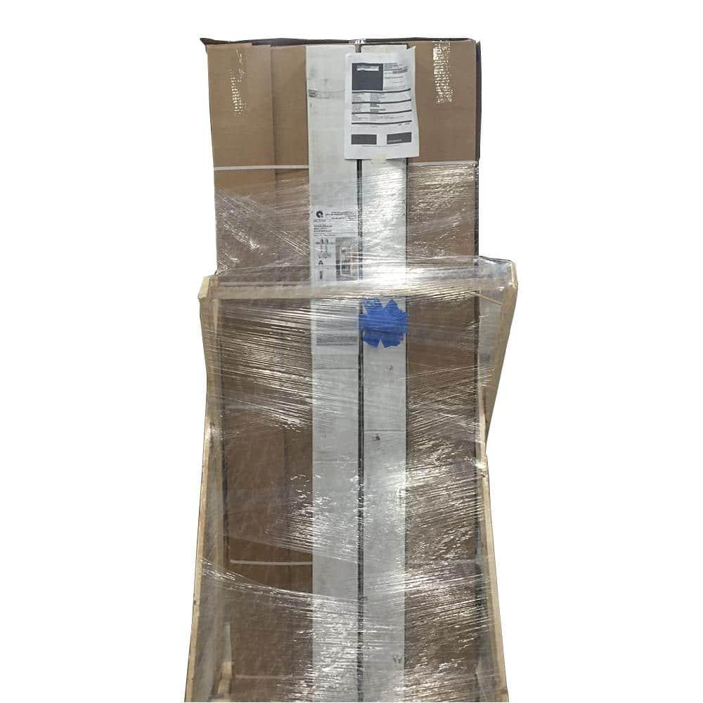 MMI DOOR Door Hinge 80'' Solid + Manufactured Wood Paneled with Installation Hardware Kit Barn Door