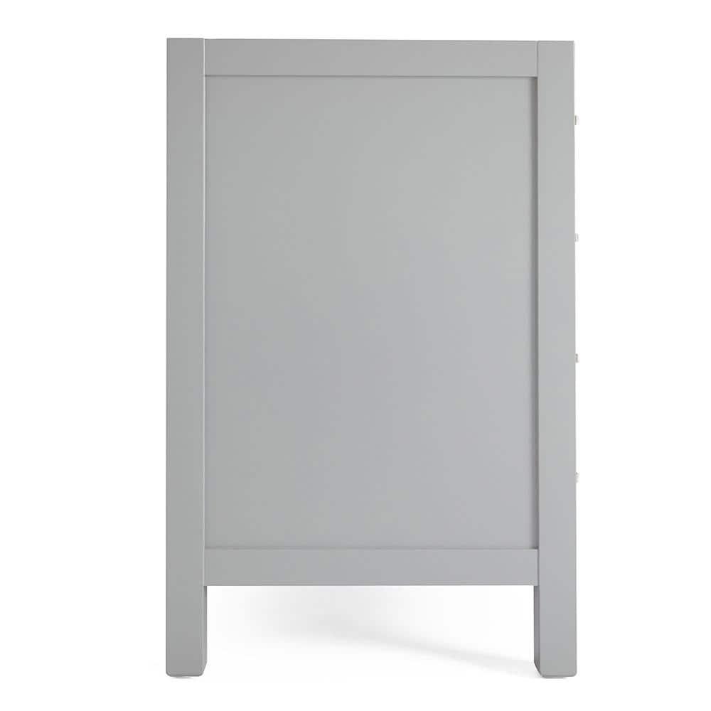Ariel A037s-R-Bc Cambridge 36" Single Free Standing Wood Vanity Cabinet Only - Grey