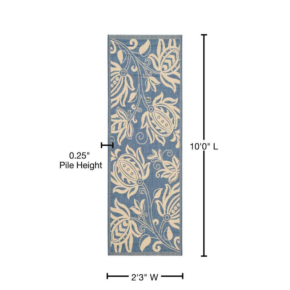 Clansy Performance Floral Rug