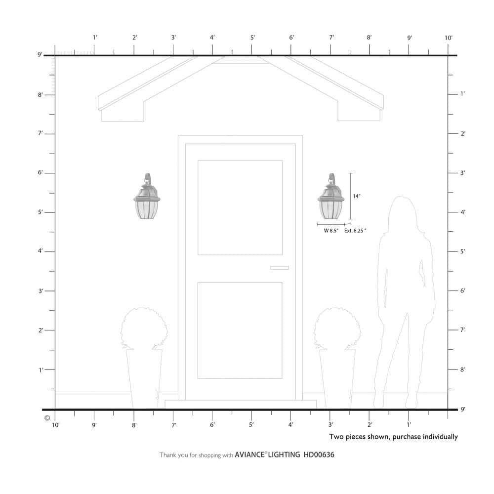 Livex Lighting Monterey 1 - Light Wall Light in  Bronze