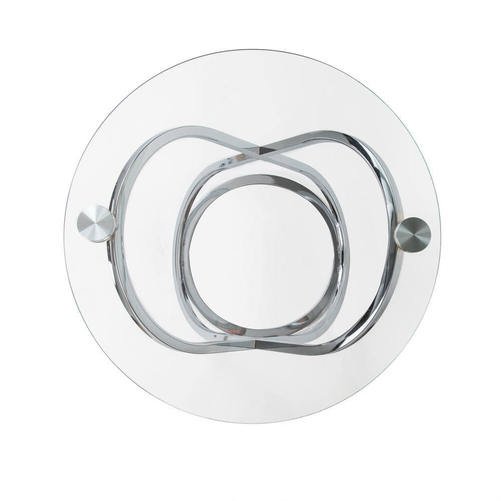 Etta Avenue™ Dimitri Glass Top End Table