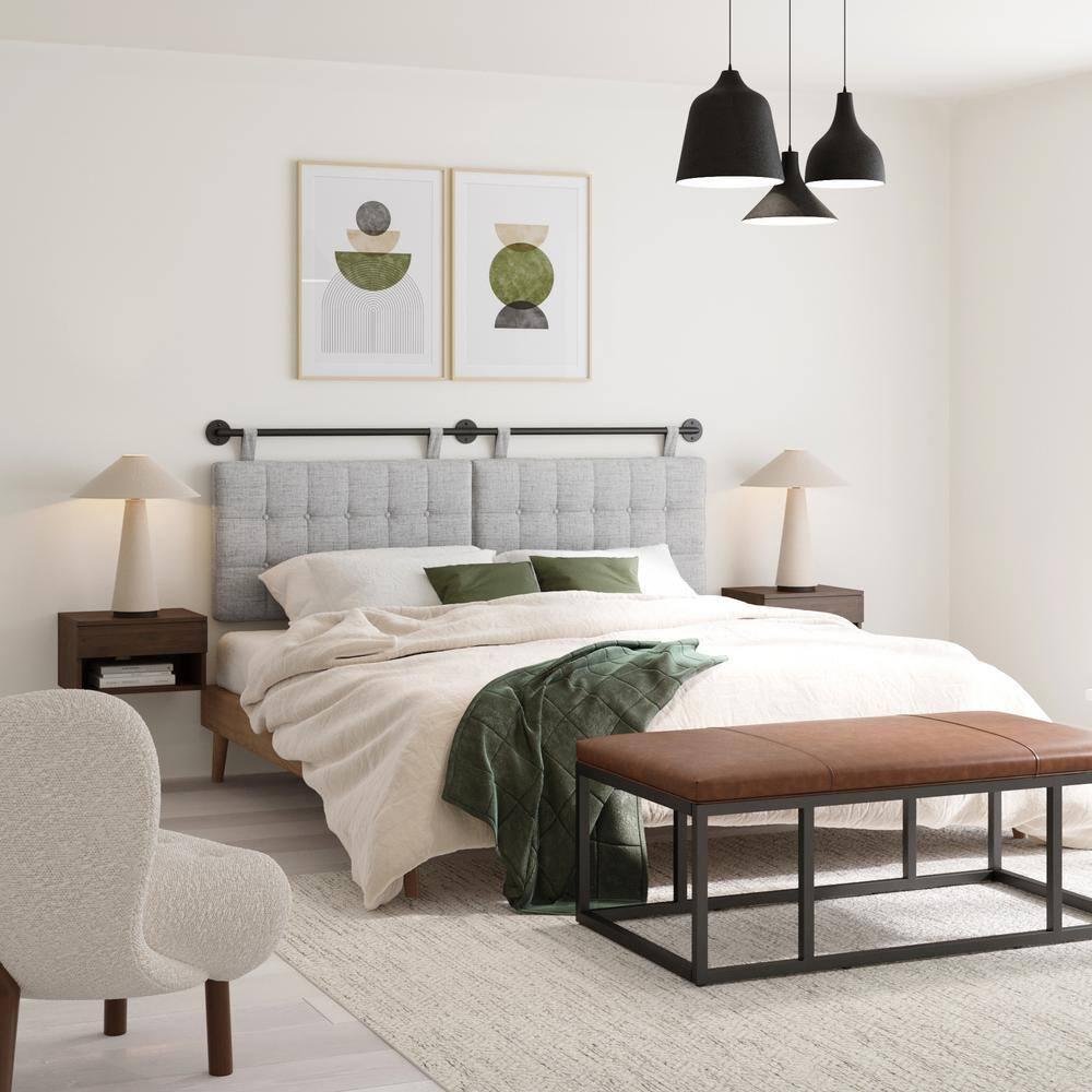 Nathan James Upholstered Headboard