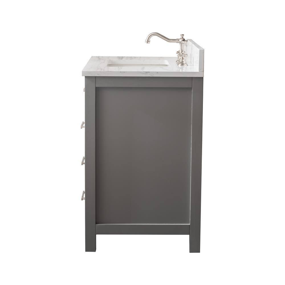 Atencio 36'' Single Bathroom Vanity with Engineered Stone Top