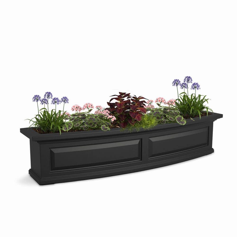 Nantucket Resin Window Box with Water Reservoir