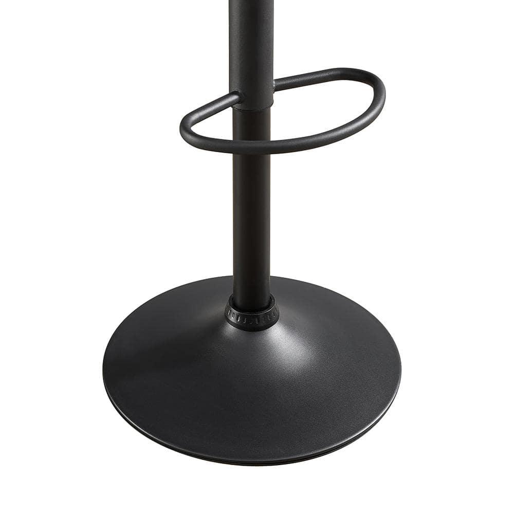 Art Leon Rustic Bar Stools Set of 2, Faux Leather with Backrest Chrome Legs, Upholstered Swivel Kitchen Stools, Gray