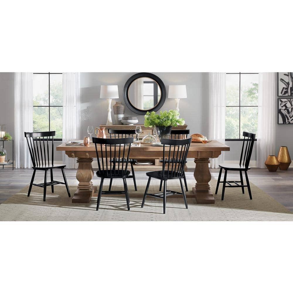Parker 17"H Spindle Dining Chair (Set of 2)  - Safavieh
