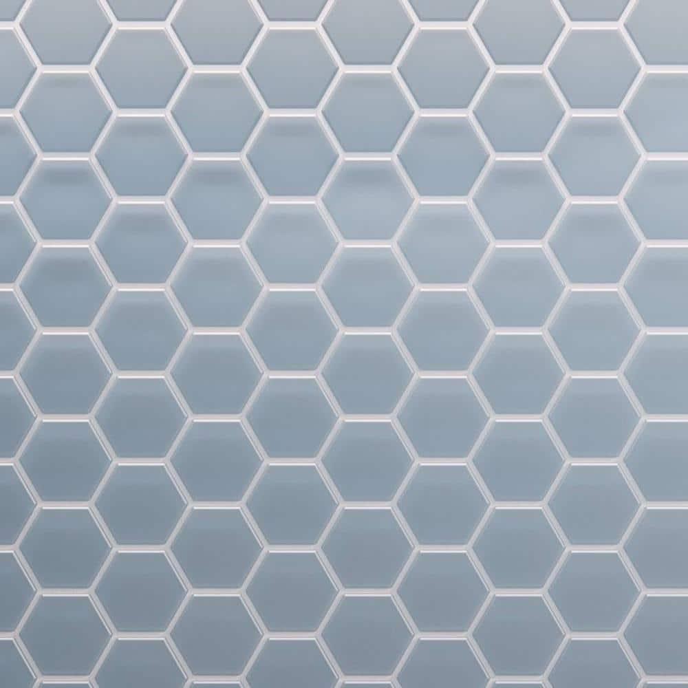 3" Beehive 10.25in.x11.75in. Glass Mosaic Tile