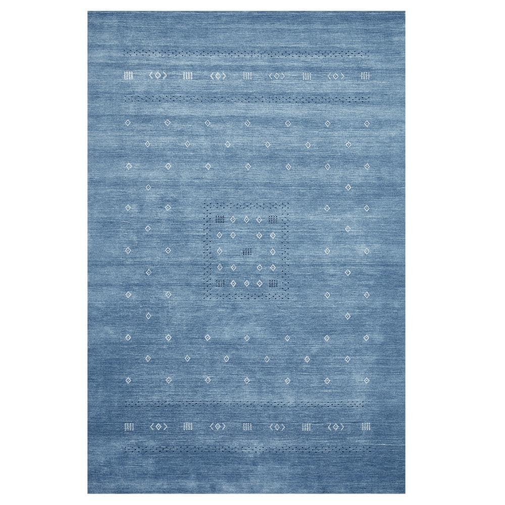 Cyrena Hand-Loomed Wool Rug - Sapphire / 9' x 12'