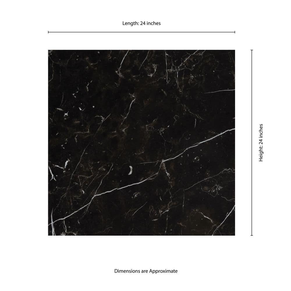 Regallo 24" x 24" Marble Look Matte Porcelain Wall & Floor Tile