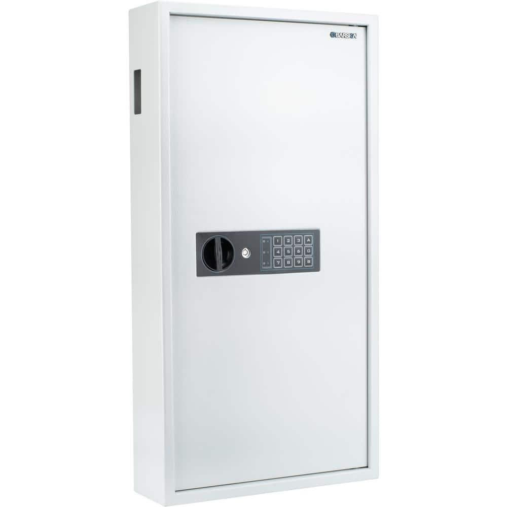 BARSKA 180 Key Dual Lock Deadbolt Cabinet Digital Wall Safe AX13350