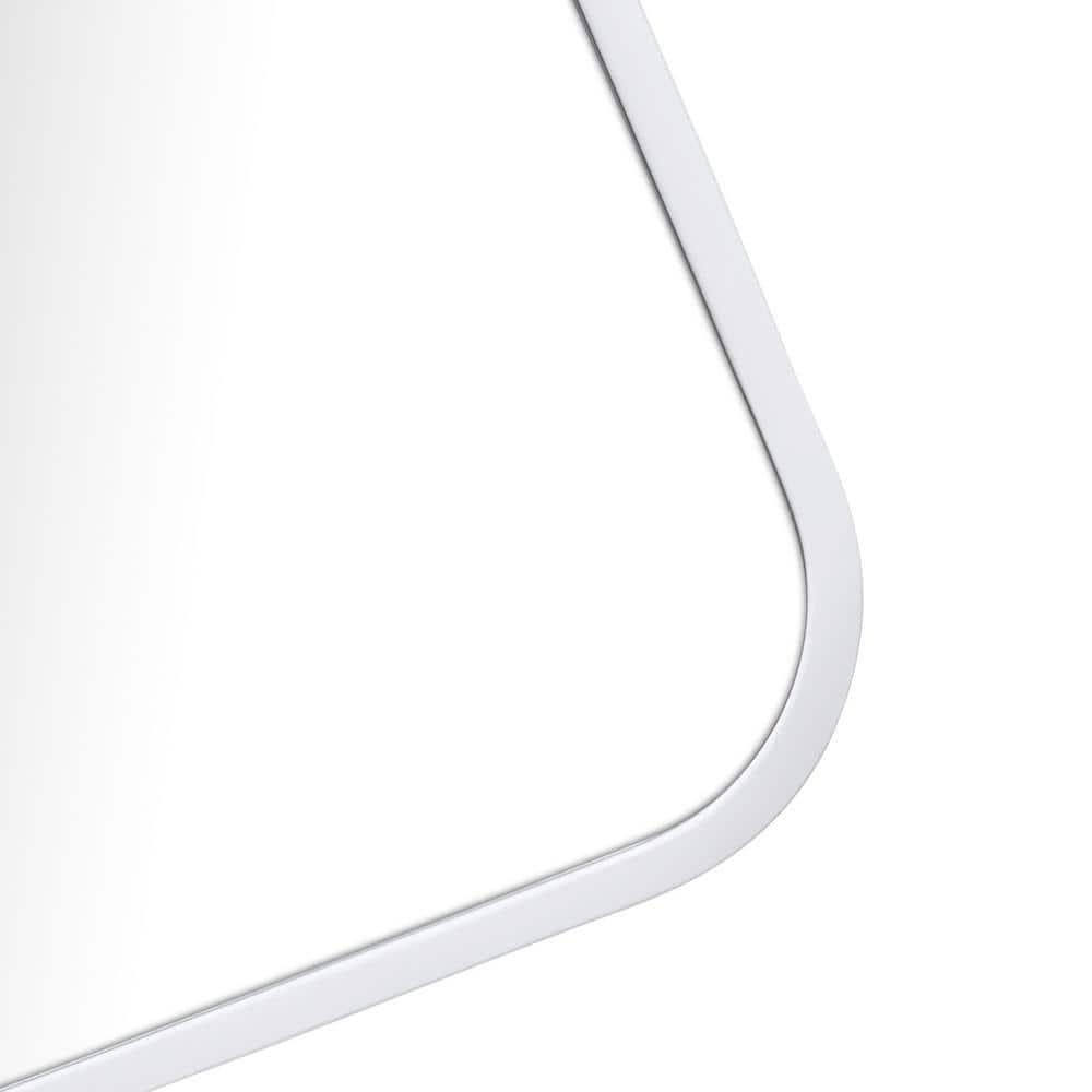 Trinity 22 in. x 48 in. Square Radius Mirror