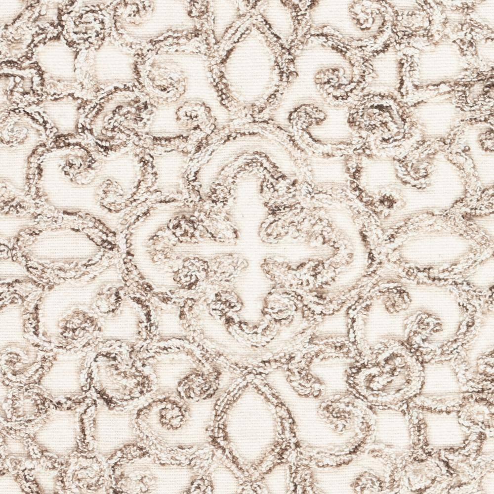 Trace TRC103 Hand Tufted Area Rug - Brown/Ivory - 3'x5' - Safavieh.
