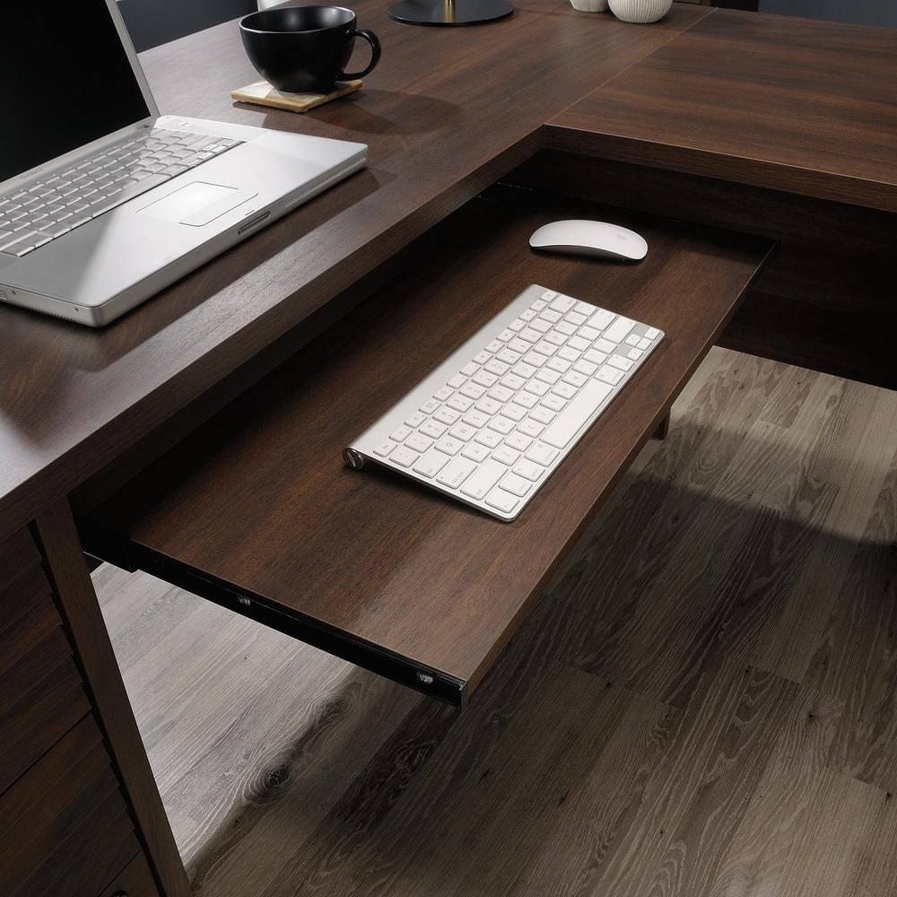 Crafters and Weavers Englewood L-Shaped Executive Desk