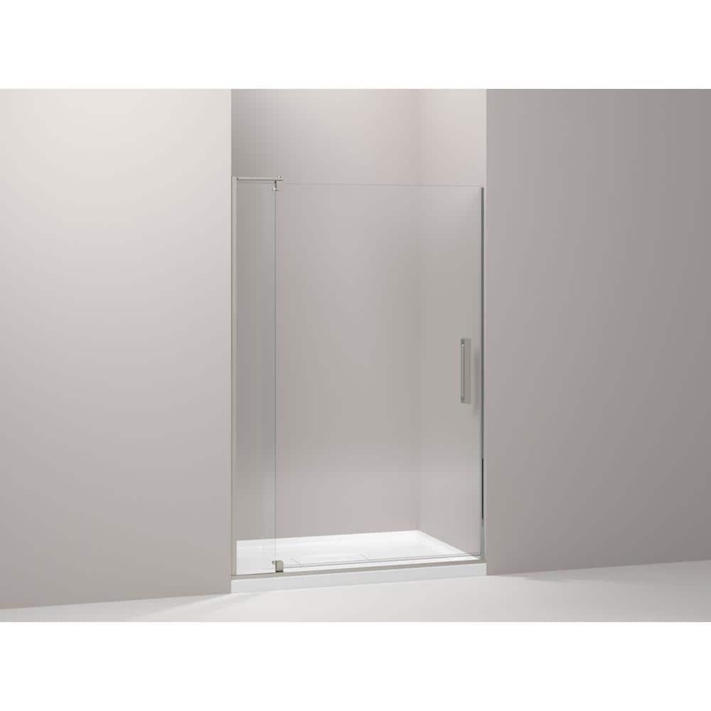 Revel 44'' x 70'' Pivot Shower Door with CleanCoat® Technology