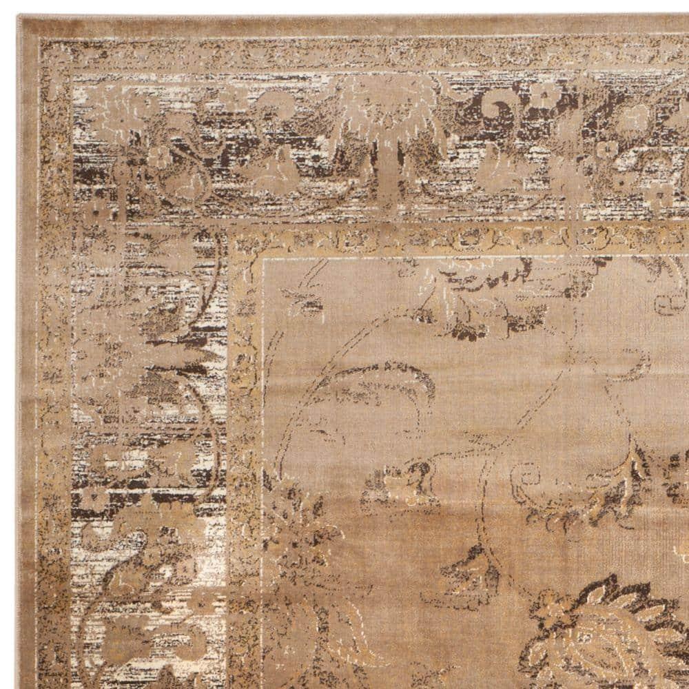 SAFAVIEH Vintage Jaxon Traditional Area Rug, Taupe, 8' x 10'
