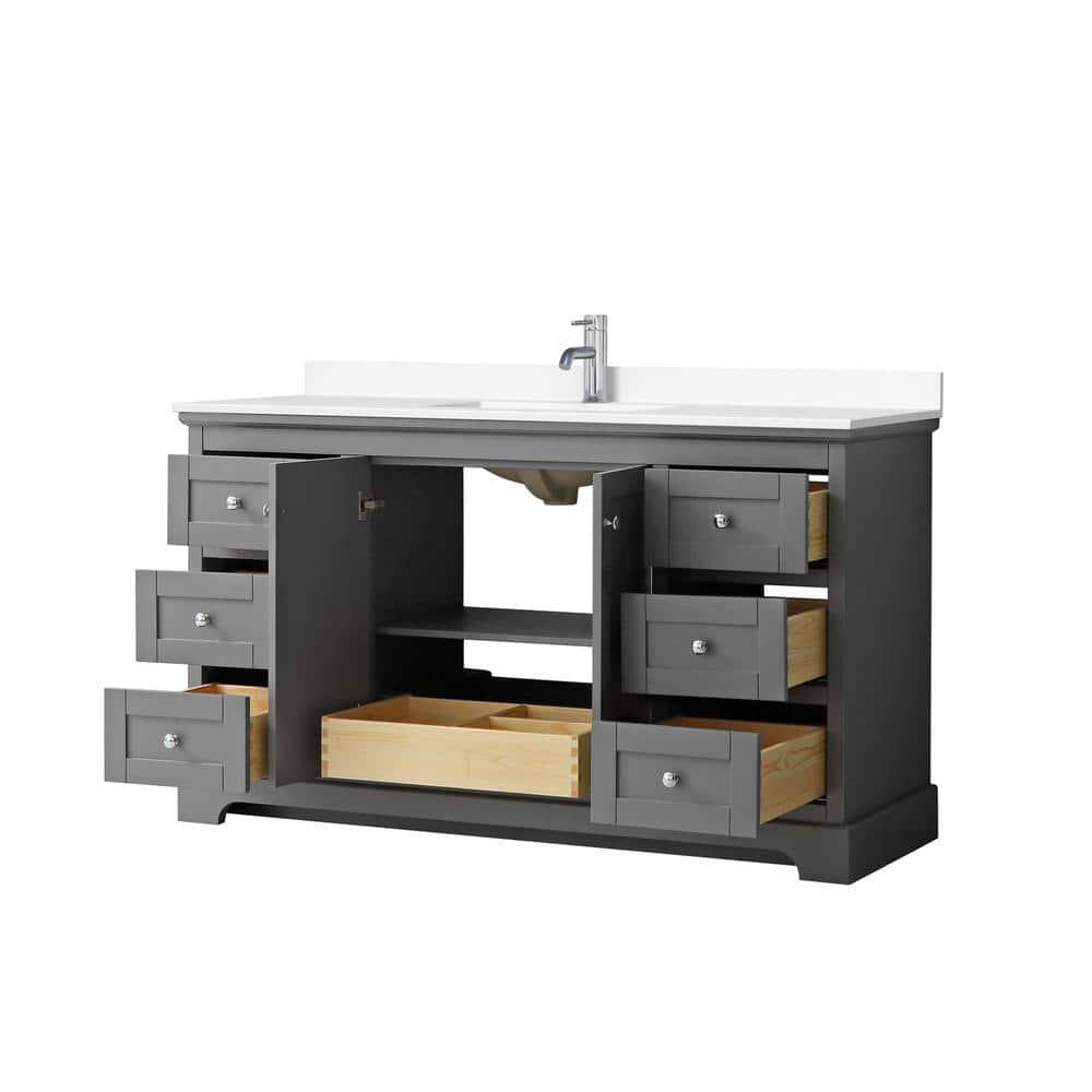 Avery 60'' Single Bathroom Vanity with Top