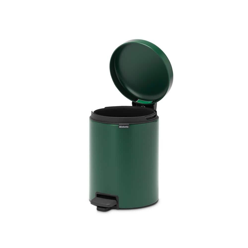 Brabantia NewIcon Step On Trash Can, 1.3 Gallon (5 Liter)