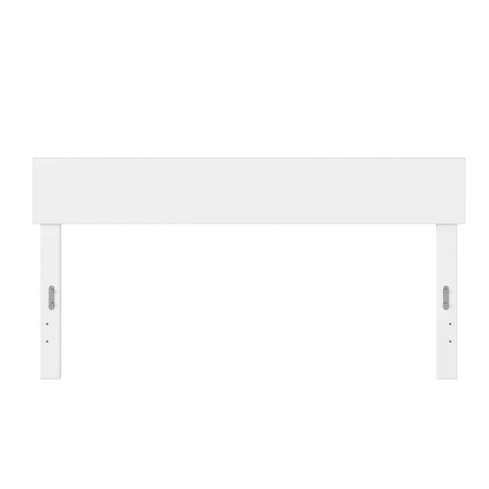 Queen Boston Headboard White - AFI: Solid Wood, Sleek Finish, Modern Design, Easy Install