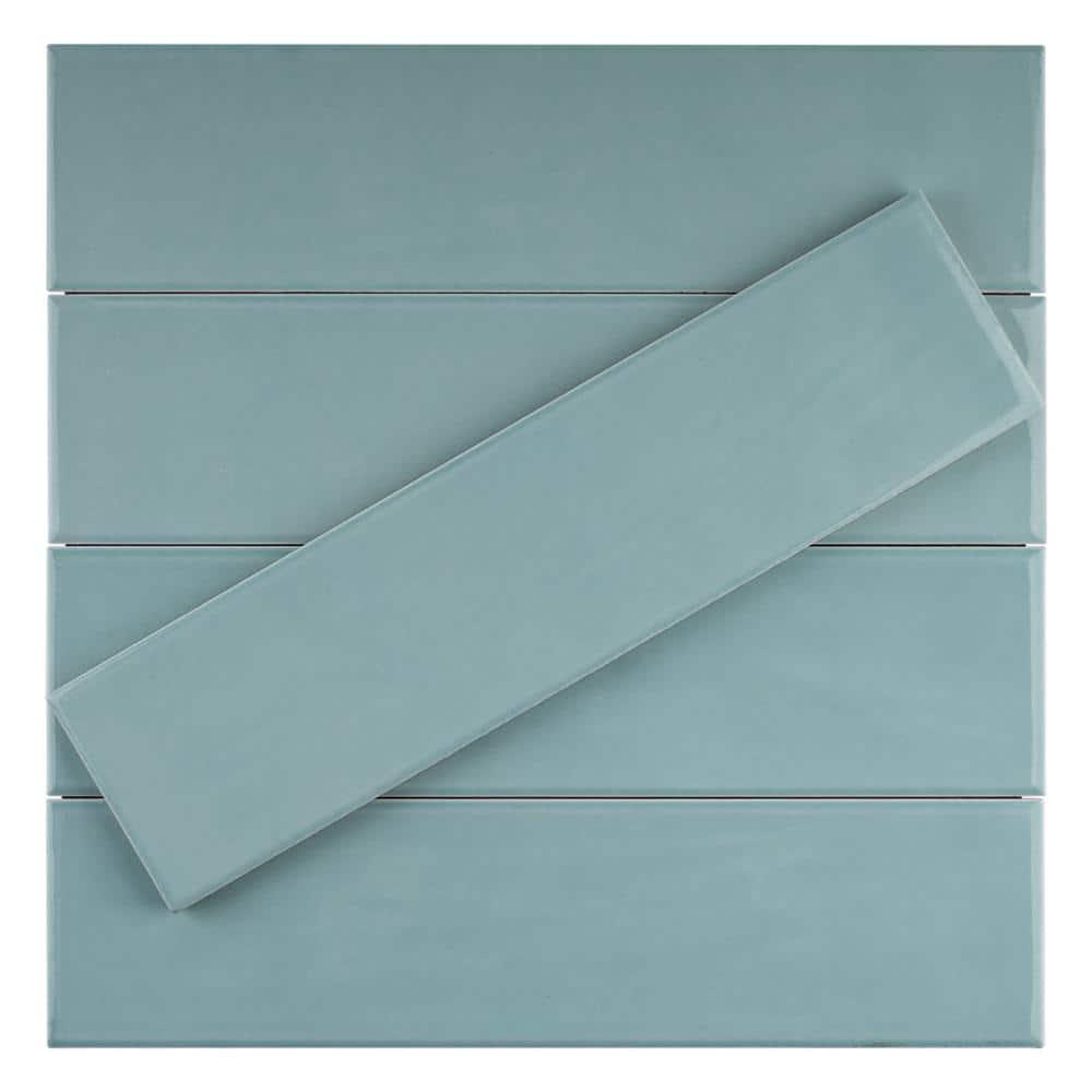 Supreme Tile Zarati 2.95 in. X 11.81 in. Polished Ceramic Subway Wall Tile