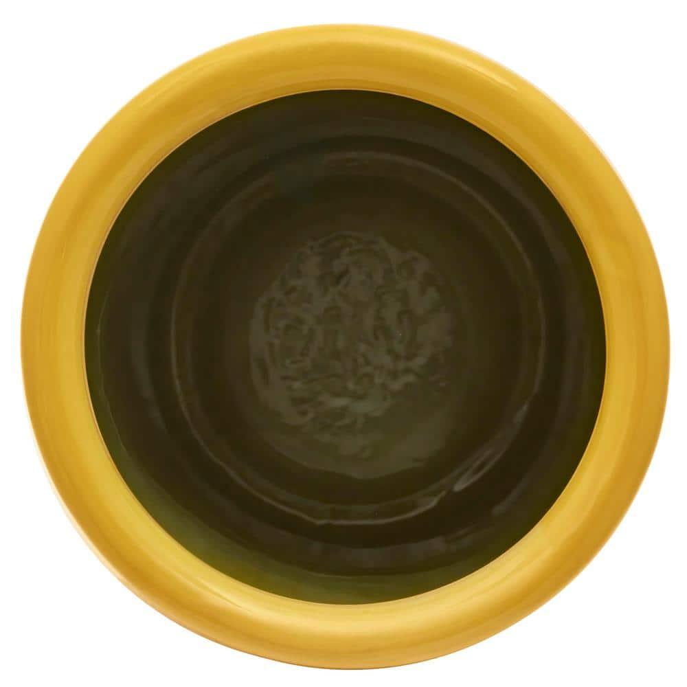 Red Lantern 24" Bright Yellow Umbrella Stand