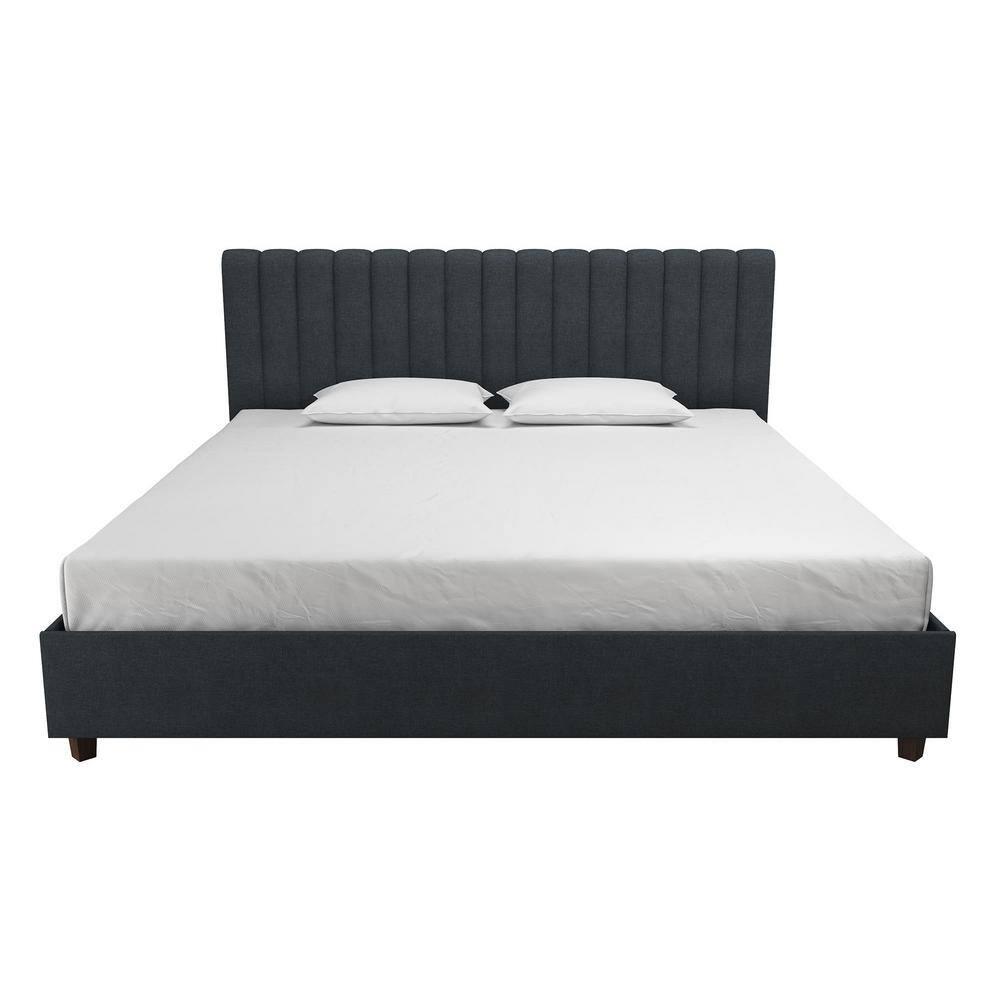 Brittany Tufted Upholstered Platform Bed